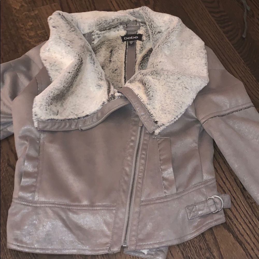 Bebe Faux Fur Jacket